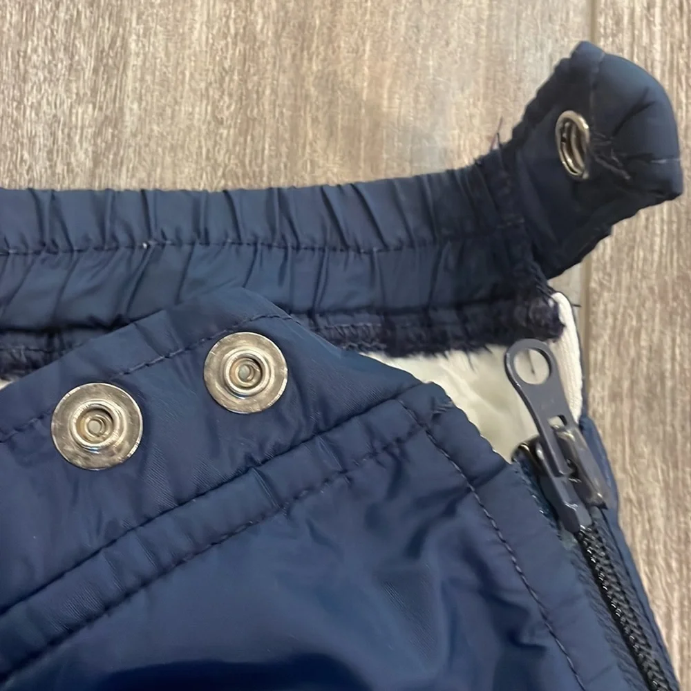 Vintage Navy Roffe Skiwear Ski Snow Pants